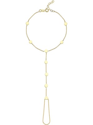 Hamza Yılmaz Jewelry Pul 14 Ayar Altın Kadın Şahmeran Bileklik