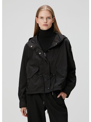 Moncler Noizay Siyah Kapüşonlu Parka