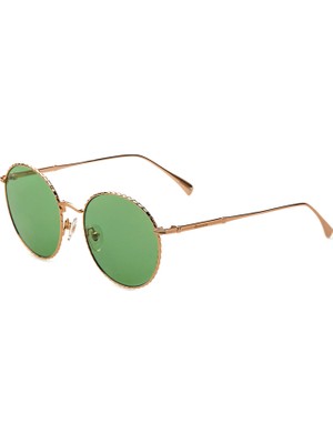 Hermossa Hm 1425 C 6 Altın Rengi Metal Unisex Güneş Gözlüğü