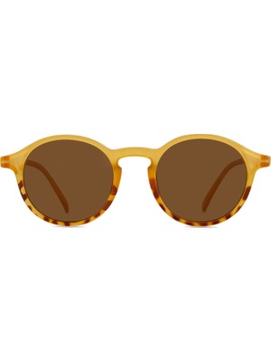 Eye Connection William 366AAP Sarı Mocha Unisex Güneş Gözlüğü