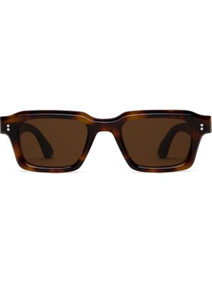 Chimi Sun Tortoise Kahverengi Asetat Unisex Güneş Gözlüğü