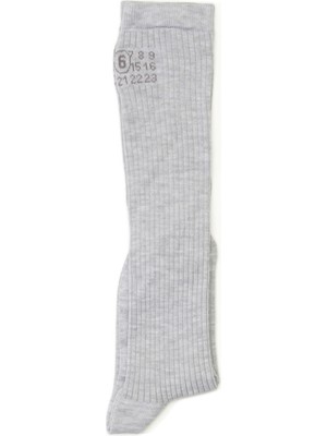 MM6 Maison Margiela Açık Gri Kadın Çorap