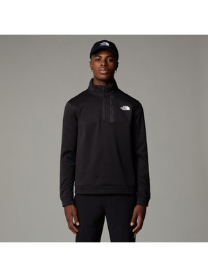 The North Face Ma Fleece 1/4 Zip Erkek Siyah Outdoor Gömlek.-