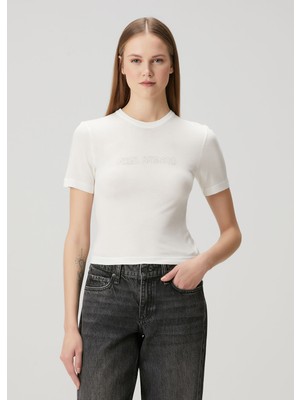 Axel Arigato Beyaz Logolu T-Shirt