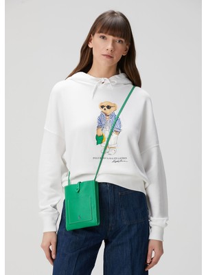 Polo Ralph Lauren Beyaz Kapüşonlu Sweatshirt