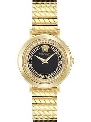Versace VRSCVE0O00425 Altın Rengi Çelik Kadın Kol Saati