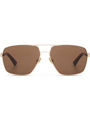 Cerruti 1881 Cr 80074 C2 Kahverengi Çelik Metal Erkek Güneş Gözlüğü