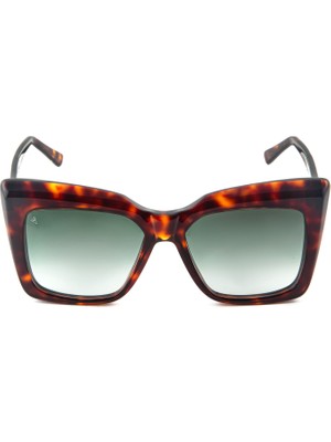 Viveur Eyewear Roma Heritage Collection Kızıl Kahve Asetat Kadın Güneş Gözlüğü