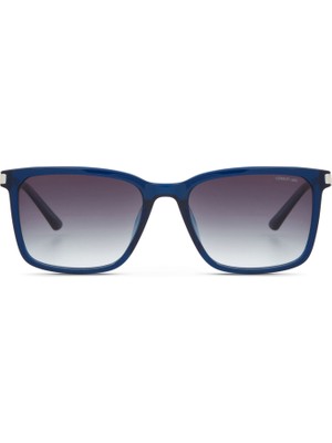 Cerruti 1881 Cr 80075 C4 Lacivert Gümüş Metal Asetat Erkek Güneş Gözlüğü