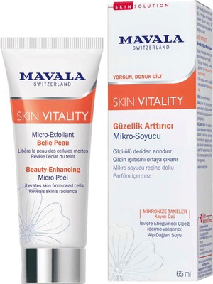 Mavala Skin Vitality Güzellik Arttırıcı Mikro Soyucu Peeling 65 ml