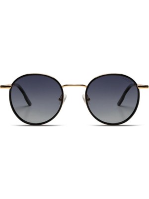 Komono Pete Gold Black Metal Unisex Güneş Gözlüğü