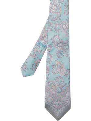 Etro Çok Renkli Desenli Ipek Kravat