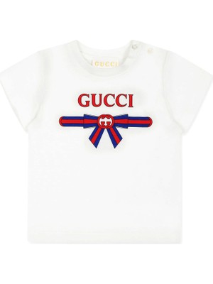 Gucci Beyaz Çocuk T-Shirt