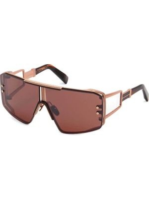 Balmain Le Masque BPS-146C Altın Rengi Titanyum Unisex Güneş Gözlüğü