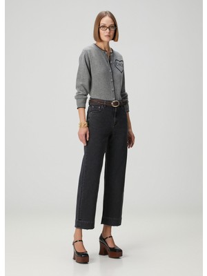Chloe Antrasit Jean Pantolon