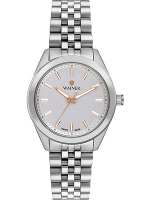 Wainer WA.18542-A Gümüş Çelik Kadın Kol Saati
