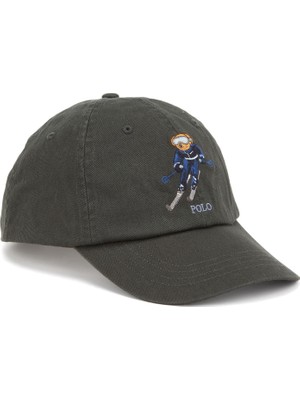 Polo Ralph Lauren Koyu Gri Logo Nakışlı Erkek Şapka