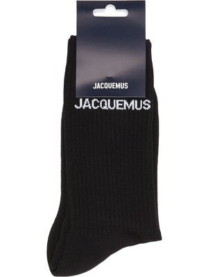 Jacquemus Siyah Erkek Çorap
