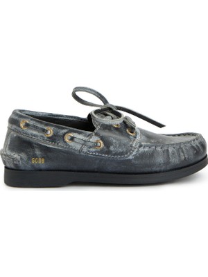 Golden Goose Cruise Siyah Unisex Kadın Deri Loafer