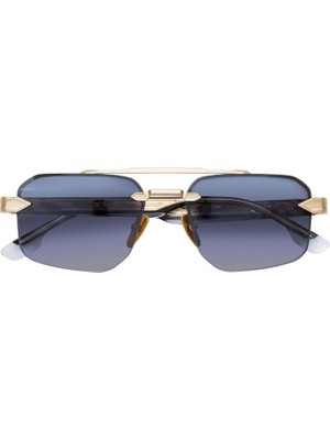 Unique Design Milano The Bright Altın Siyah Unisex Güneş Gözlüğü