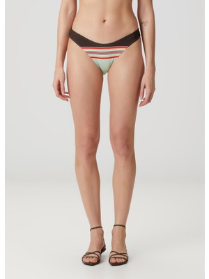 Frankie's Bikinis Catalina Çizgili Bikini Altı