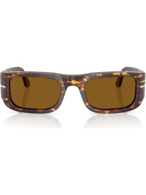Persol PO3362S Kahverengi Sarı Unisex Güneş Gözlüğü
