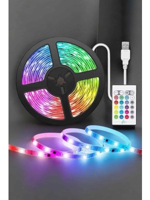 Nacario Mey Ithalat® 5m Rgb Işıklı Her Ortama Uygun LED Işık