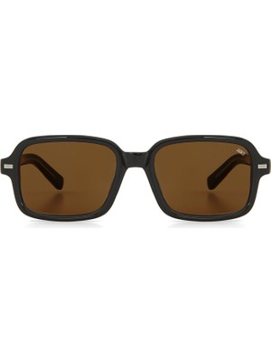 Mess Frames Grandma Siyah Asetat Unisex Güneş Gözlüğü