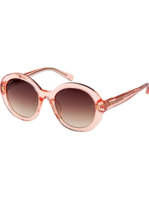 Hermossa Hm 1546 C 3 Yuvarlak Pembe Asetat Kadın Güneş Gözlüğü