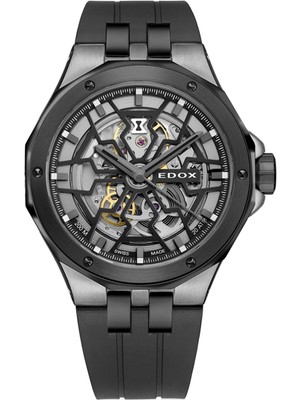 Edox 85303-357GN-NGN Gri Çelik Erkek Kol Saati