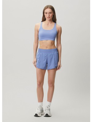 Lululemon Hotty Hot High-Rise Mavi Şort 4" Lined