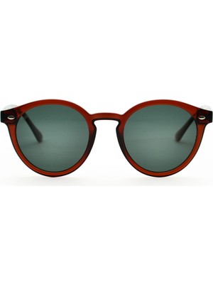 Looklight Letoon Bold Jelly Brown Asetat Unisex Güneş Gözlüğü