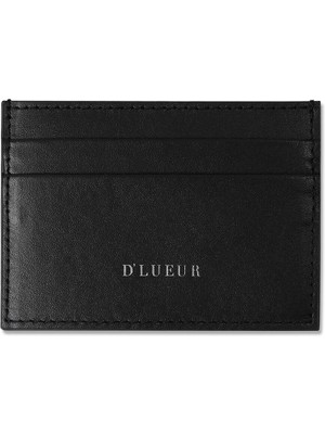 D’Lueur Atelier Mannaz Siyah Unisex Kartlık