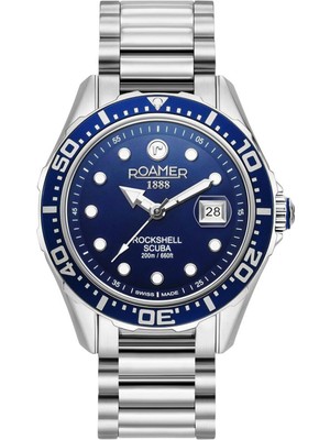 Roamer 220858 41 45 50 Gri Çelik Erkek Kol Saati