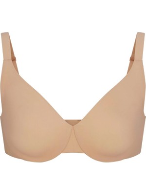 Skims Unlined Full Coverage Koyu Bej Sütyen