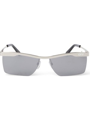 Off-White OERI095F 52 7272 Gümüş Metal Kadın Güneş Gözlüğü