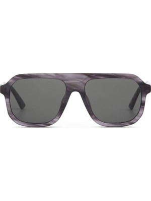 Cerruti 1881 Cr 80065 C3 Gri Desenli Asetat Erkek Güneş Gözlüğü