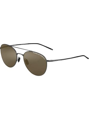 Porsche Design P8947 D Gri Metal Erkek Güneş Gözlüğü