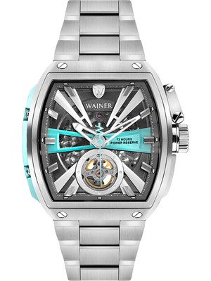 Wainer WA.25150-G Gümüş Çelik Erkek Kol Saati
