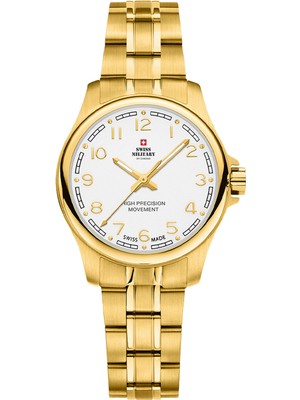 SWISS MILITARY BY CHRONO SM30201.23 Altın Sarısı Çelik Kadın Kol Saati