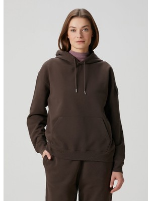 Canada Goose Wander Kahverengi Kapüşonlu Sweatshirt