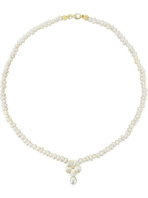 Alegoria Jewellery Bavella 925 Ayar Gümüş Inci Kadın Choker Kolye