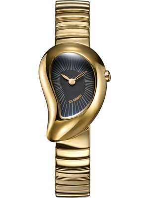 D1 Milano Drop Essence DRBL02 Altın Rengi Çelik Unisex Kol Saati