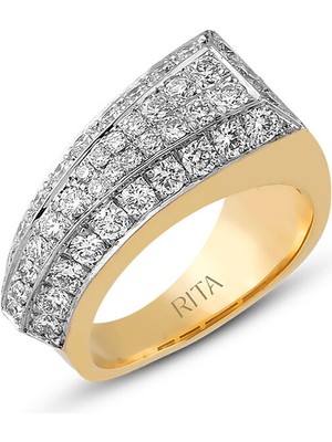 Rita Fine Jewelry Noa Kadın Altın Serçe Parmak Yüzük