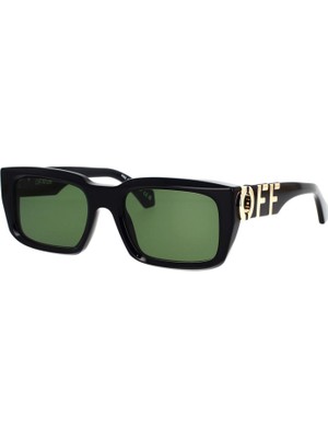 Off-White OERI125 1055 Siyah Asetat Unisex Güneş Gözlüğü