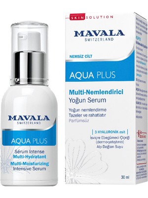 Mavala Aqua Plus Multi Nemlendirici Yoğun Serum Yüz Kremi 30 ml