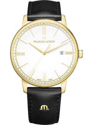 Maurice Lacroix ML-EL1118PVY01110-2 Çelik Siyah Erkek Kol Saati