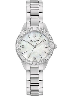 Bulova 96R253 Çelik Gri Kadın Kol Saati