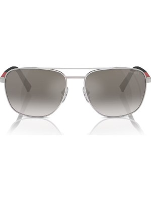 Prada Linea Rossa Ps 54ZS Silver Erkek Güneş Gözlüğü