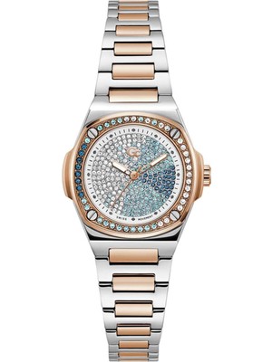 GCZ12010L9 Metalik Gri Rose Gold Çelik Kadın Kol Saati